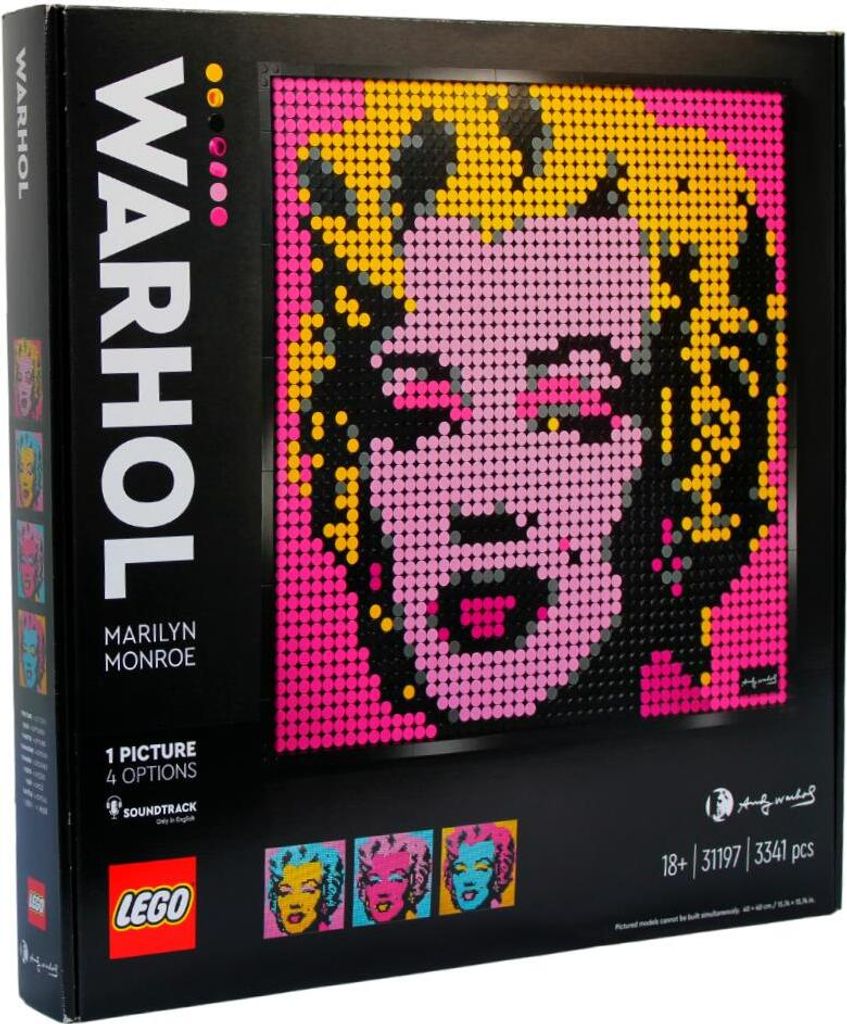 LEGO® 31197 LEGO® Art 31197 Andy Warhol's Marilyn Monroe Immagine del prodotto 