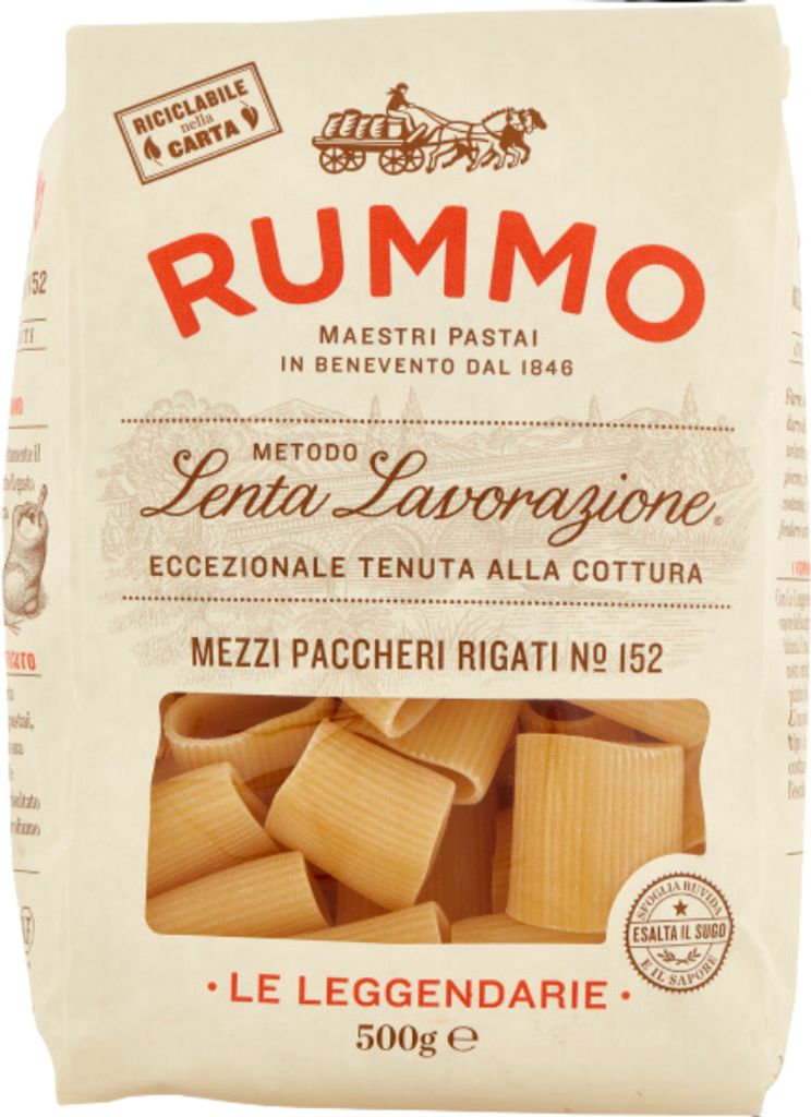 Pasta Mezzi Paccheri n. 152 500g - Rummo Zdjęcie produktu 