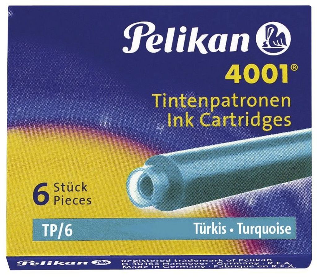 Pelikan® 301705 Cartuccia d'inchiostro 4001® TP/6 - Immagine del prodotto 