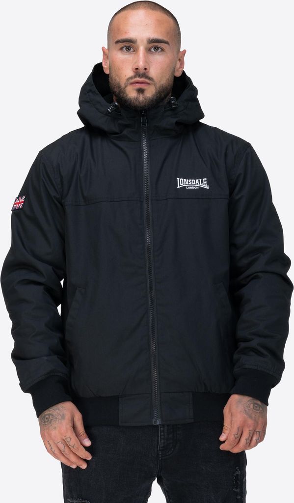Lonsdale Dunster Jacke Schwarz L Mann Schwarz L Produktbild 