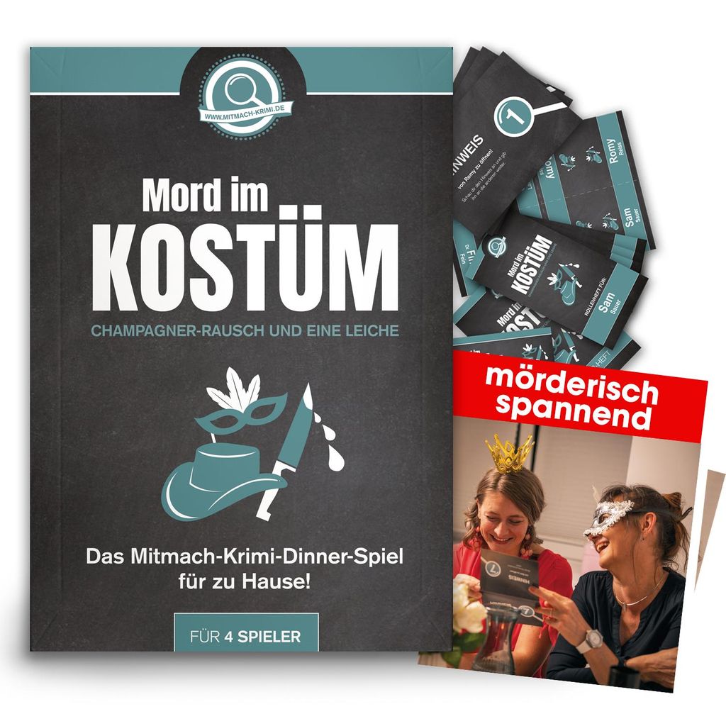 Mord im Kostüm - Champagener-Rausch und eine Leiche - Produktbild 