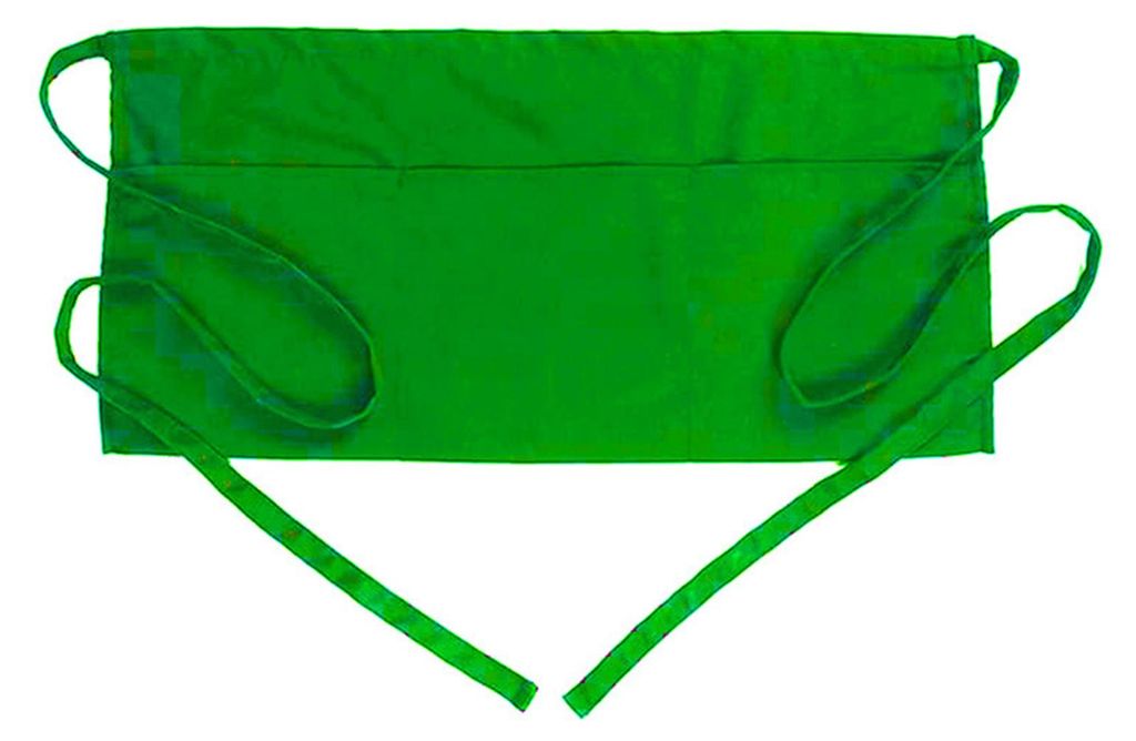 Halbschürze mit 3 Taschen, Arbeitsschürze aus Polyester, schnelltrocknend, wasserdicht, pflegeleicht, staubdicht, Kochschürze für Köche, Bäck...