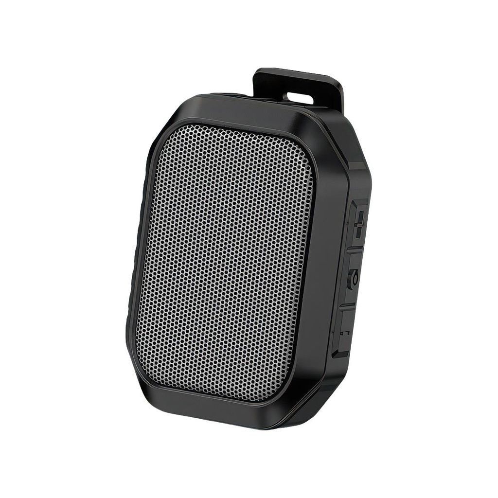 Kabelloser tragbarer Lautsprecher mit Bluetooth 5.3, TWS Stereo, 6 Std. Akku, stabiler Clip, ideal für Camping, Radfahren, Joggen oder Poolpartys