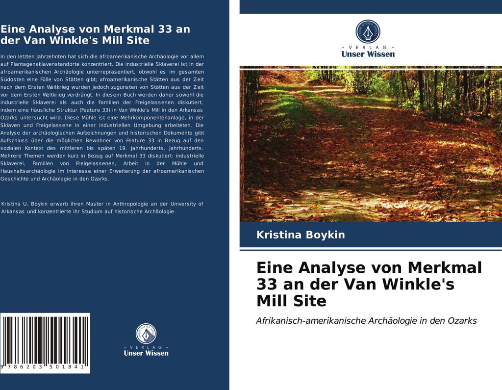 Eine Analyse von Merkmal 33 an der Van Winkle's Mill Site