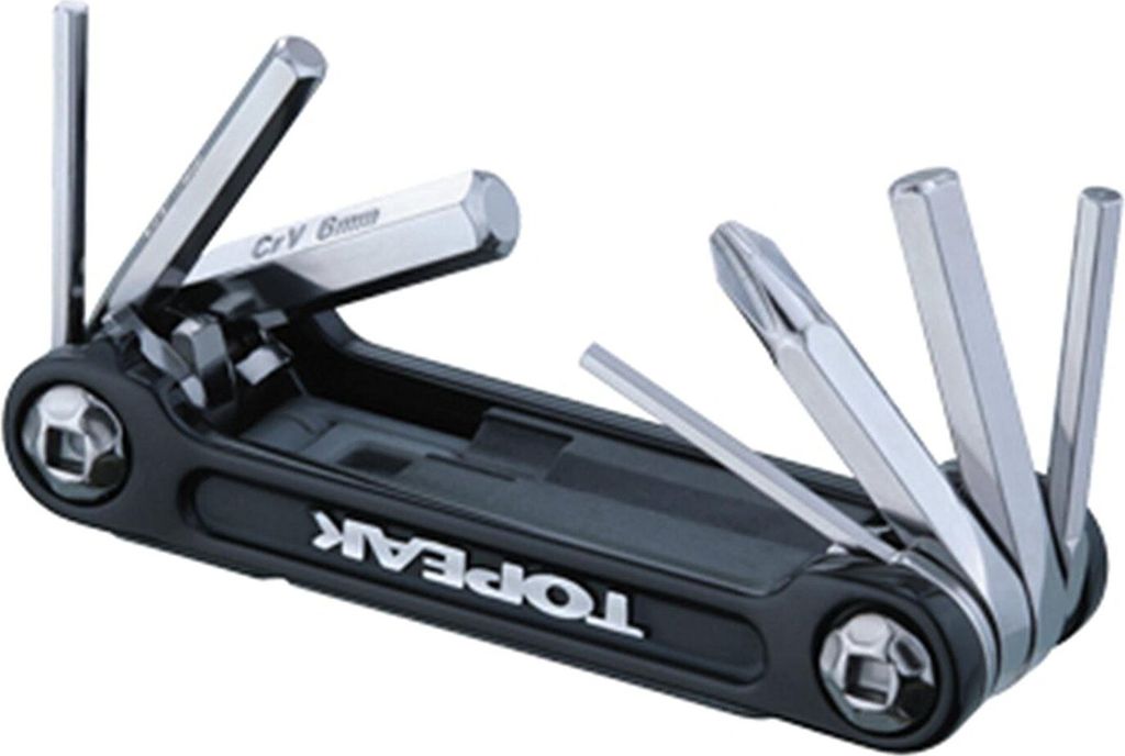Topeak Mini 9 Pro black Multitool, Fahrrad Reparatur Werkzeug