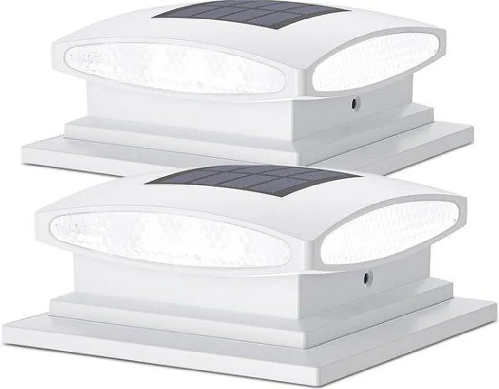 Appliques solaires de clôture étanches IP65 pour balisage extérieur