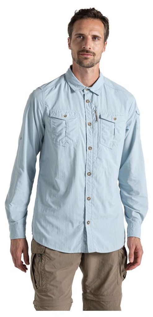 NosiLife Adventure Long Sleeved Shirt III Men S blau - niagra blue