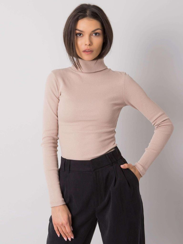 Rue Paris Dámsky rolák Emeline béžová L/XL Obrázok produktu 