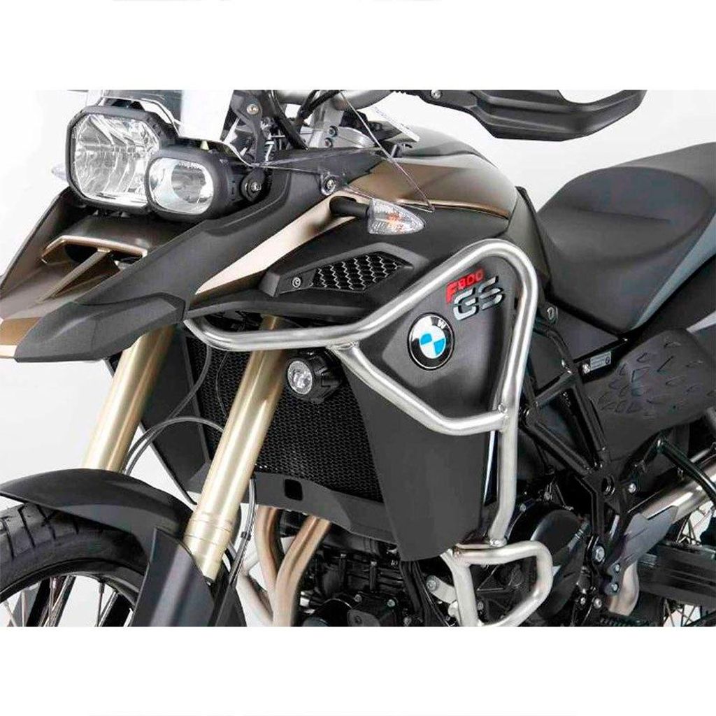 Hepco Becker Bmw F 800 Gs Adventure 13-18 502606 00 22 Rohrförmiger Motorschutz Silber Silber One Size