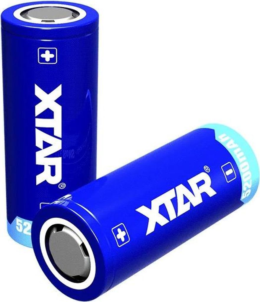 Battery 26650 3.6V Li-ion 5200 mAh Immagine del prodotto 