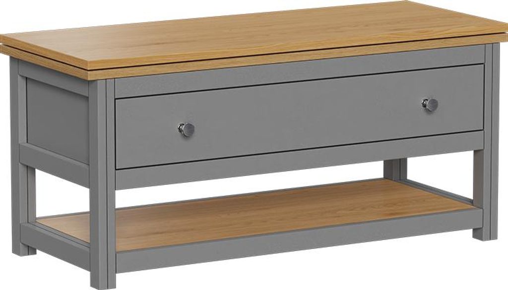 Konferenční stůl Vicco Vikla Antracit/dub 100 x 40 cm Obrázek produktu 