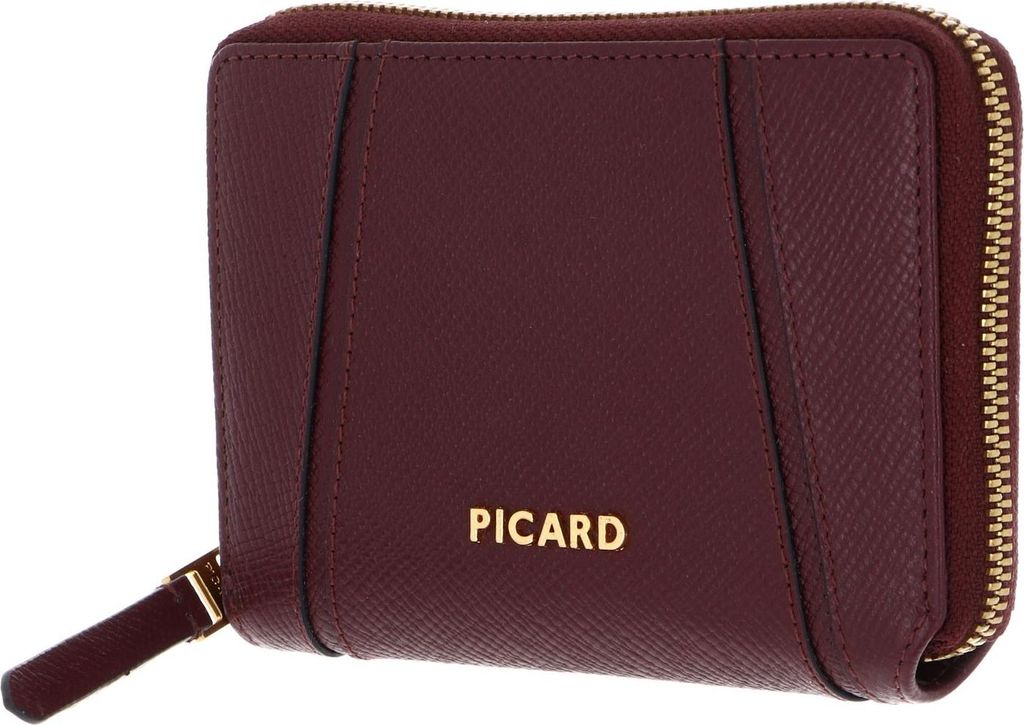 PICARD Geldbörse Chic Way 1 Zip Around Wallet Bordeaux beere