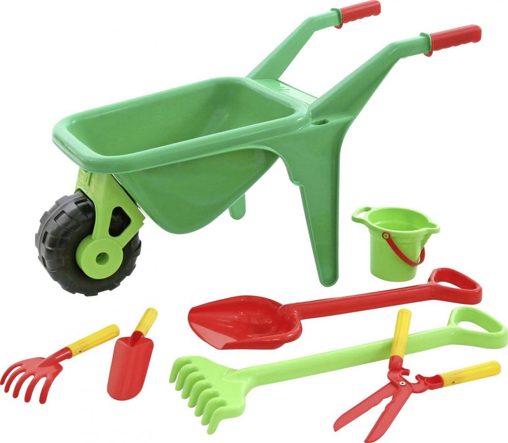 Ikonka, POLESIE Set Schubkarre, Gärtner Nr. 2 Kaufland.de