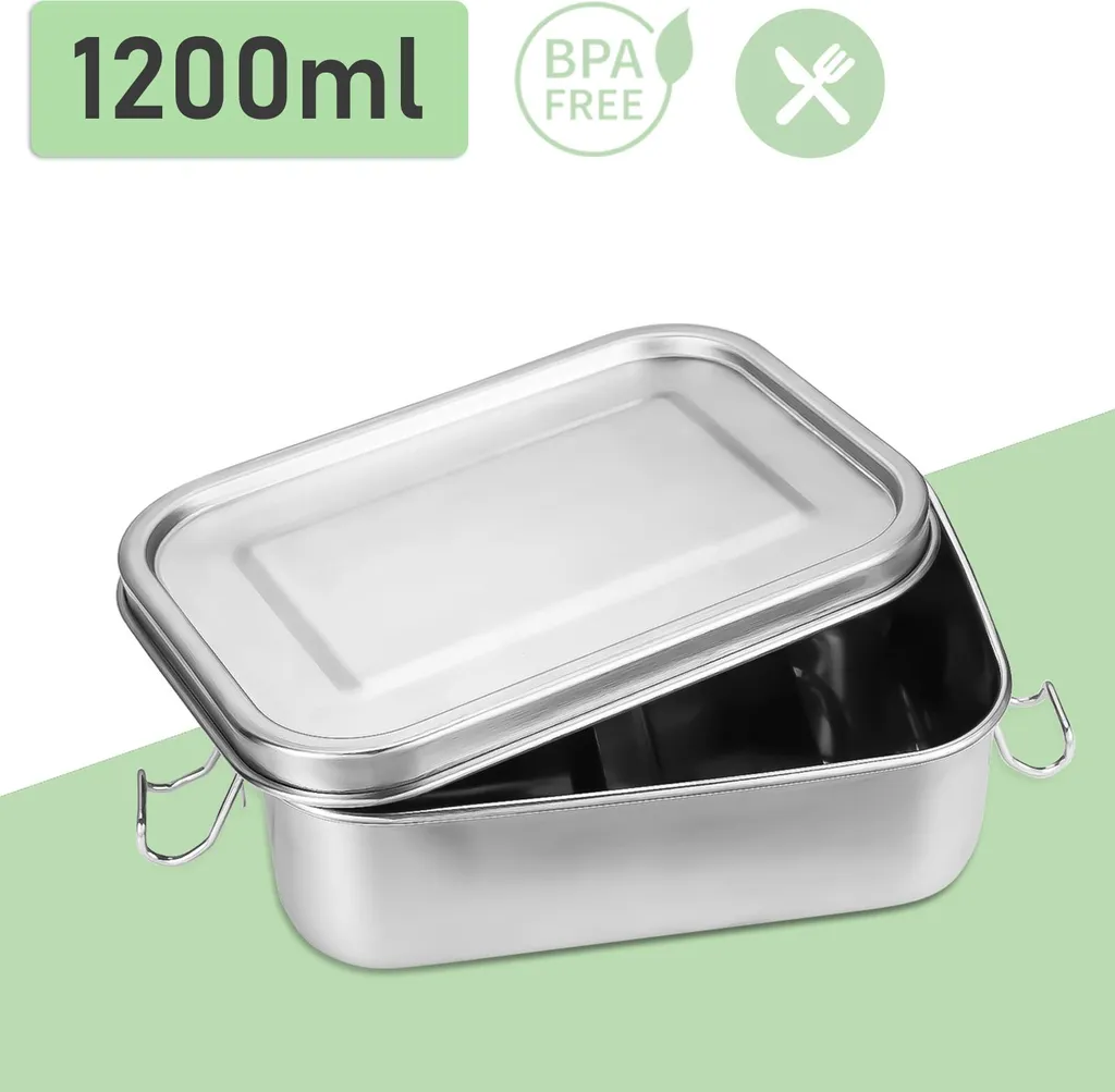 Portamerenda Acciaio SWANEW 1200ml: La Scelta Sana per i tuoi Figli