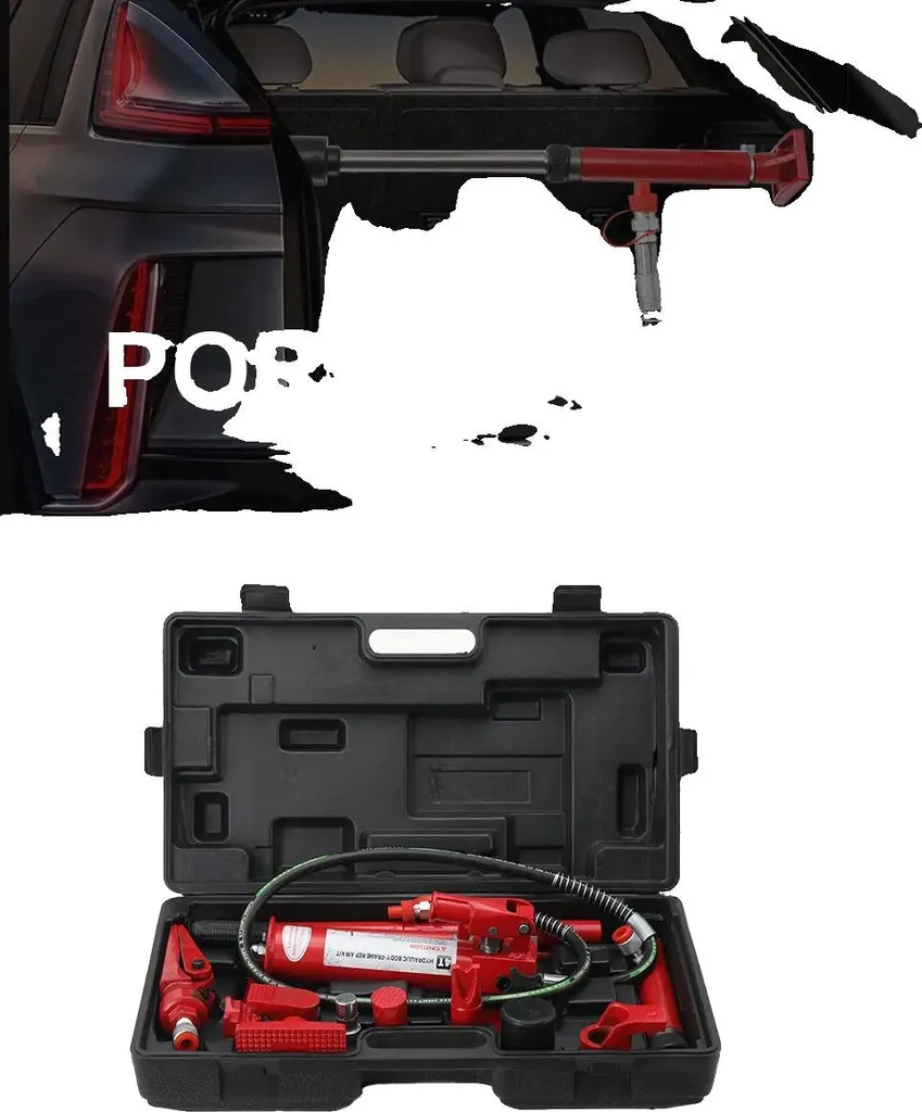 Soulevez en sécurité avec le kit Porta Power 4 tonnes anti-surcharge