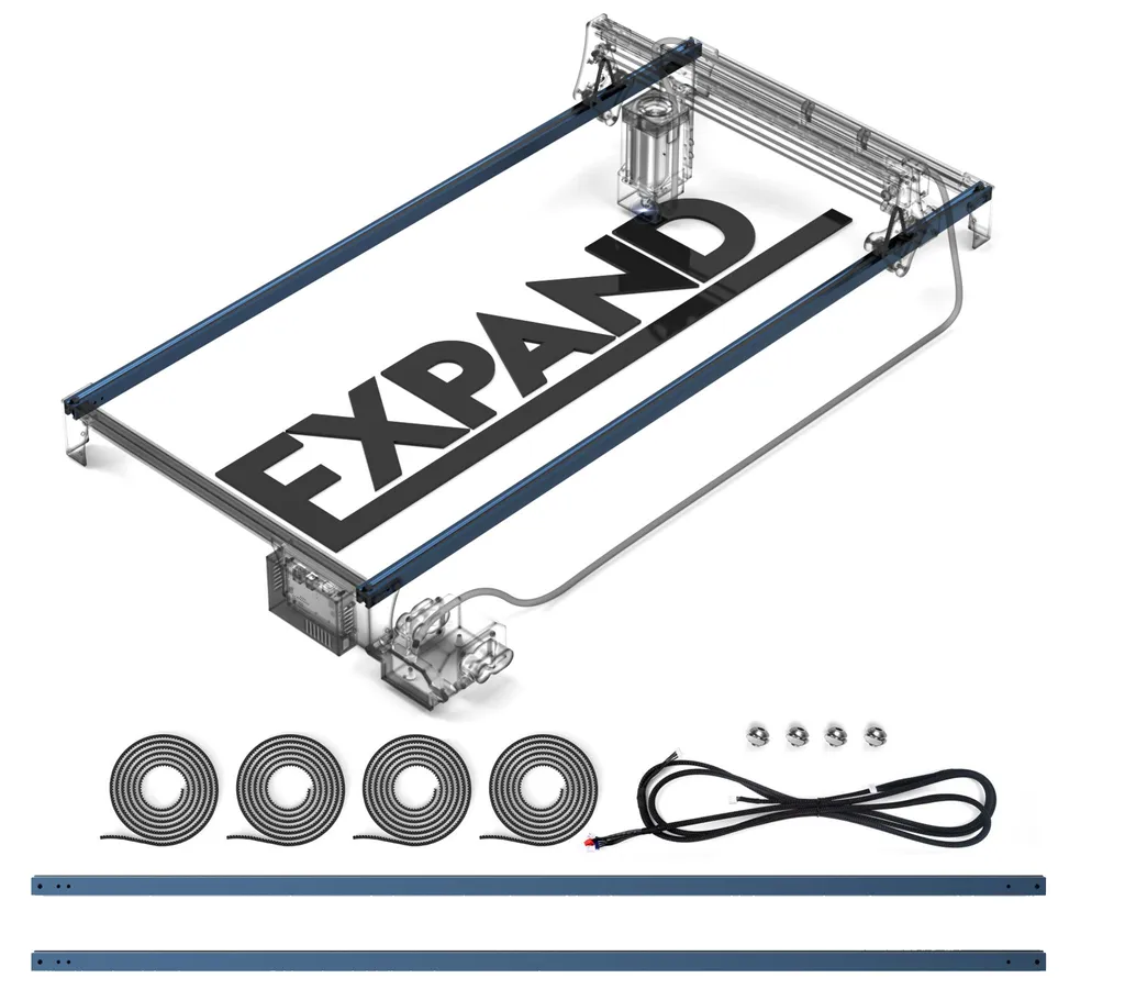 Kit d'extension axe Y SCULPFUN S30 série pour gravure 935x400mm
