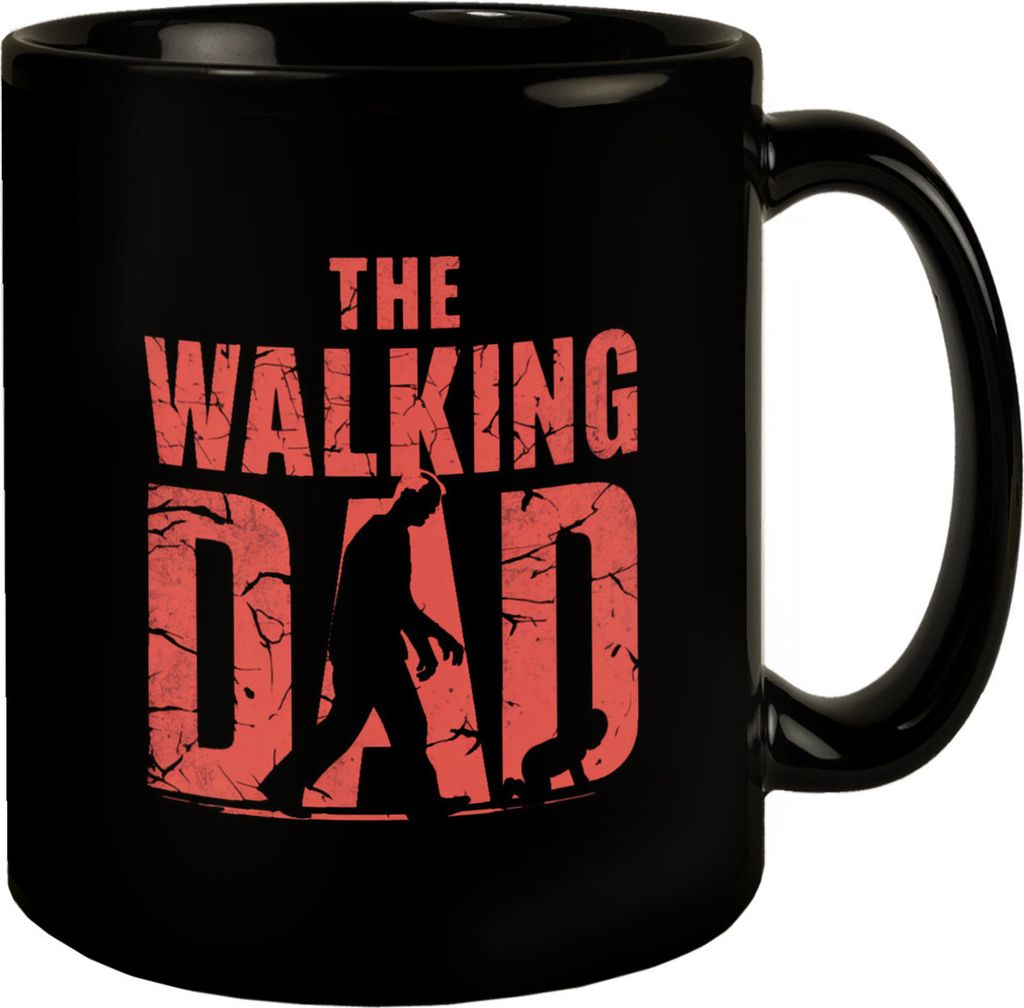 The Walking Dad Tasse mit Spruch für Väter