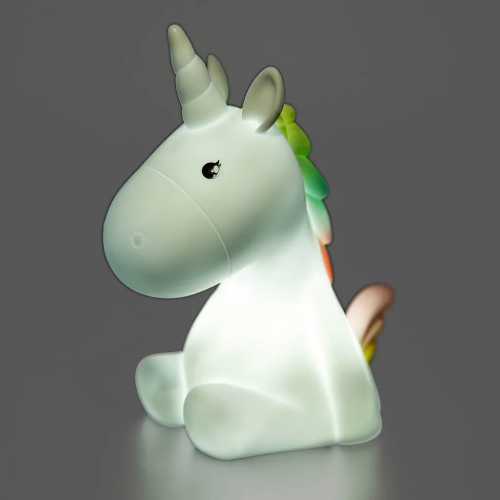 Waldhausen Veilleuse Licorne LED pour Enfant - Lampe de Chevet Douce