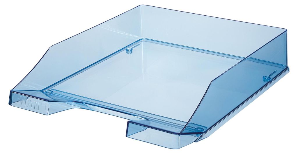 HAN 1026-X-26 Briefkorb KLASSIK - A4, blau-trasparente Immagine del prodotto 