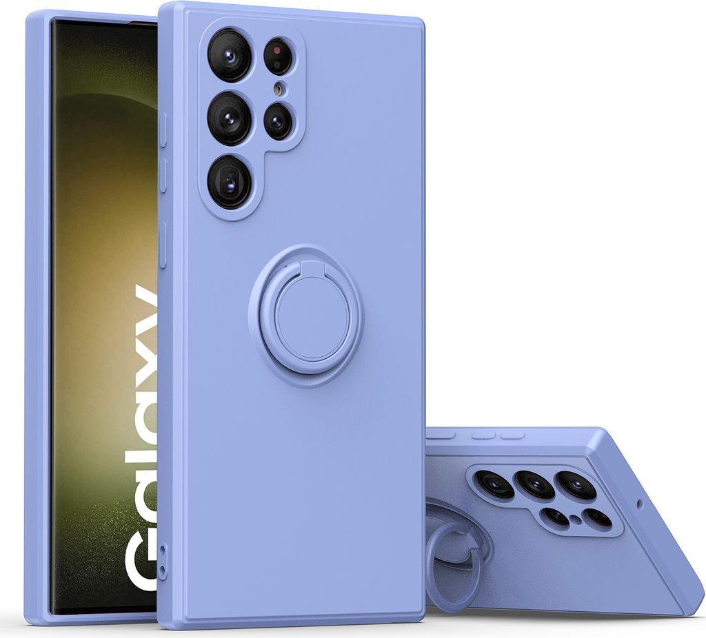 Samsung S23 Ultra Handyhülle, Ring Halter Ständer Produktbild 
