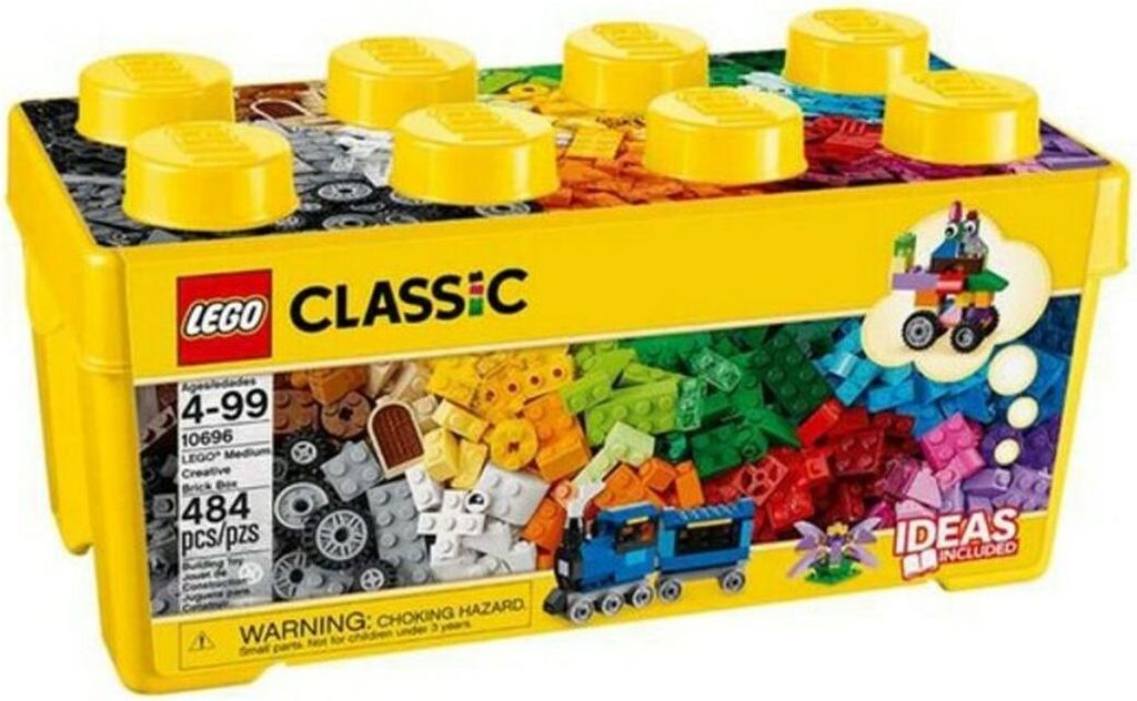 Playset Medium Creative Brick Box Lego Classic 10696 The Creative Brick Box 484 piezas
