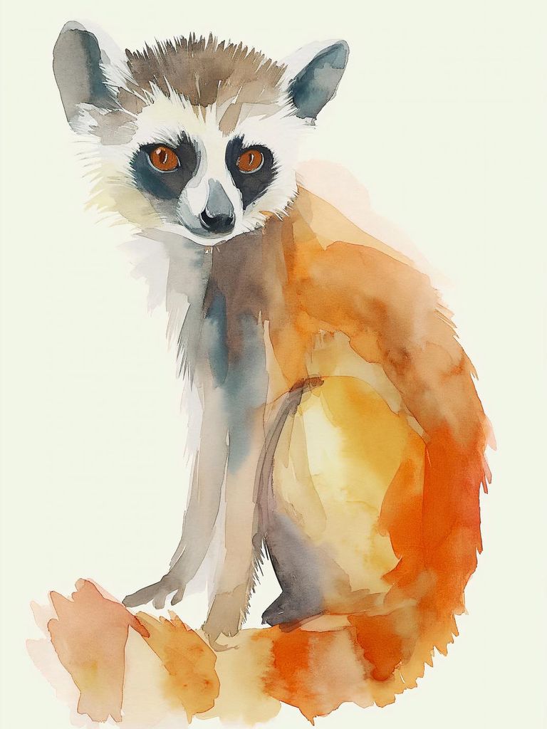 Plakat 30x40cm Lemur
