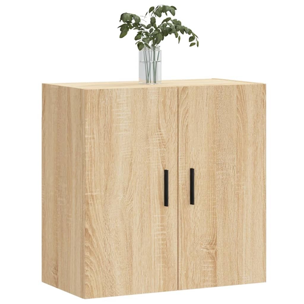 " "Vitrinenschrank Moderner Look - Wandschrank für Toilettenartikel, Bücher - Sonoma-Eiche 60x31x60 cm Holzwerkstoff NeuMöbel 7775293