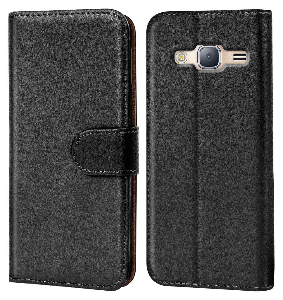 Book Case für Samsung Galaxy J3 2016 Hülle Tasche Flip Produktbild 
