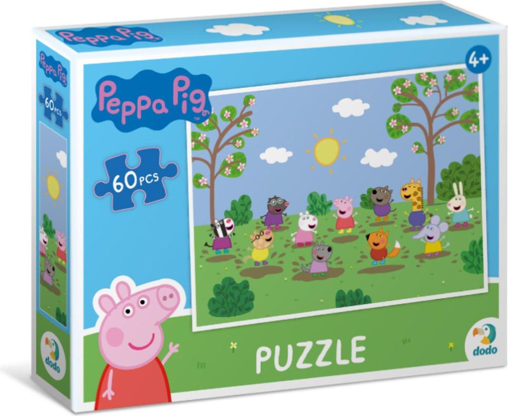 DODO Puzzle Peppa Pig: Spaß an der Sonne 60 Teile