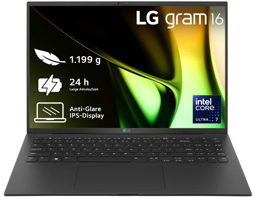 LG Gram 16Z90S-G, Intel Core Ultra 7, 40,6 cm (16"), 2560 x Produktbild 