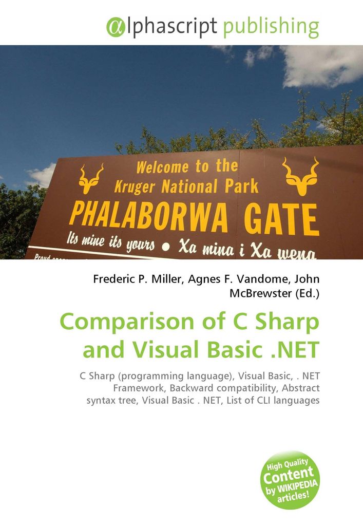 Comparison of C Sharp and Visual Basic .NET