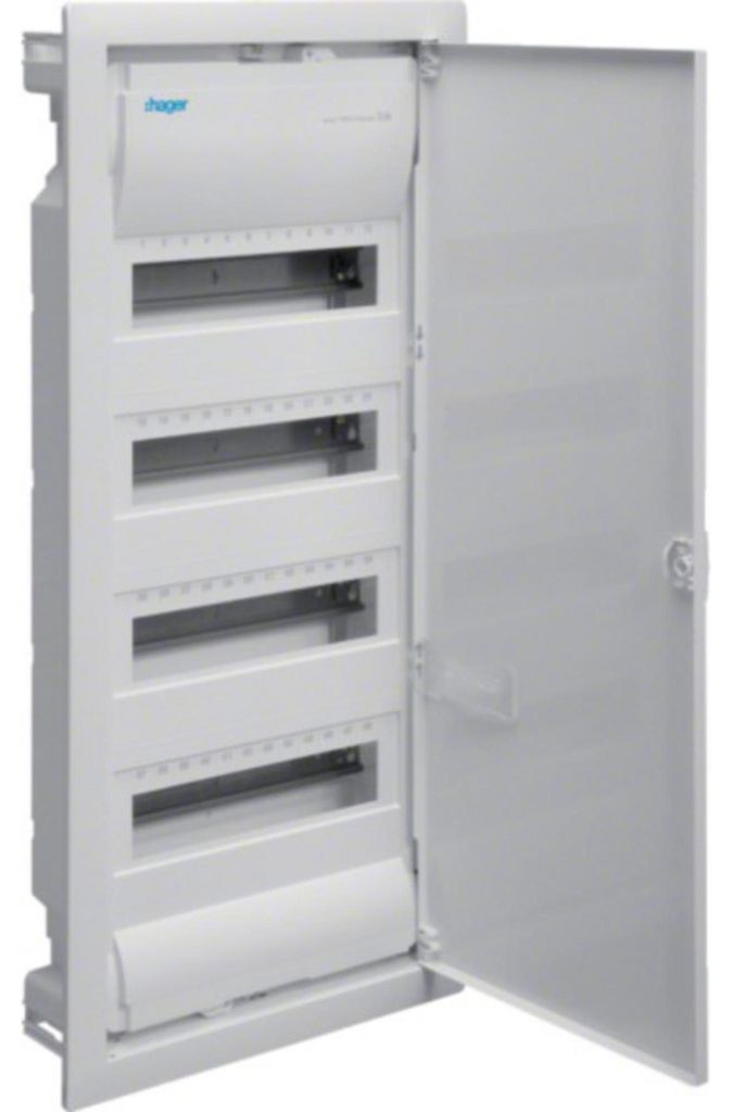 Hager Kleinverteiler Volta UPV VU48NC ** 4x12PLE IP30 Tür Produktbild 