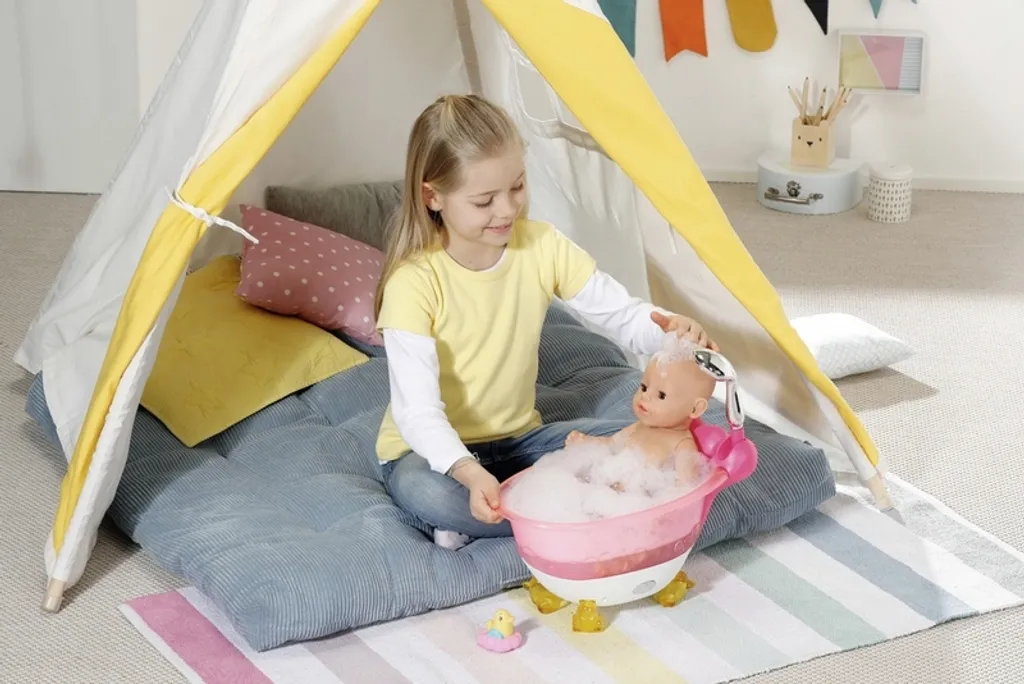 Poupon BABY born Magic Garçon 43 cm : le compagnon pour rassurer l'enfant - 11