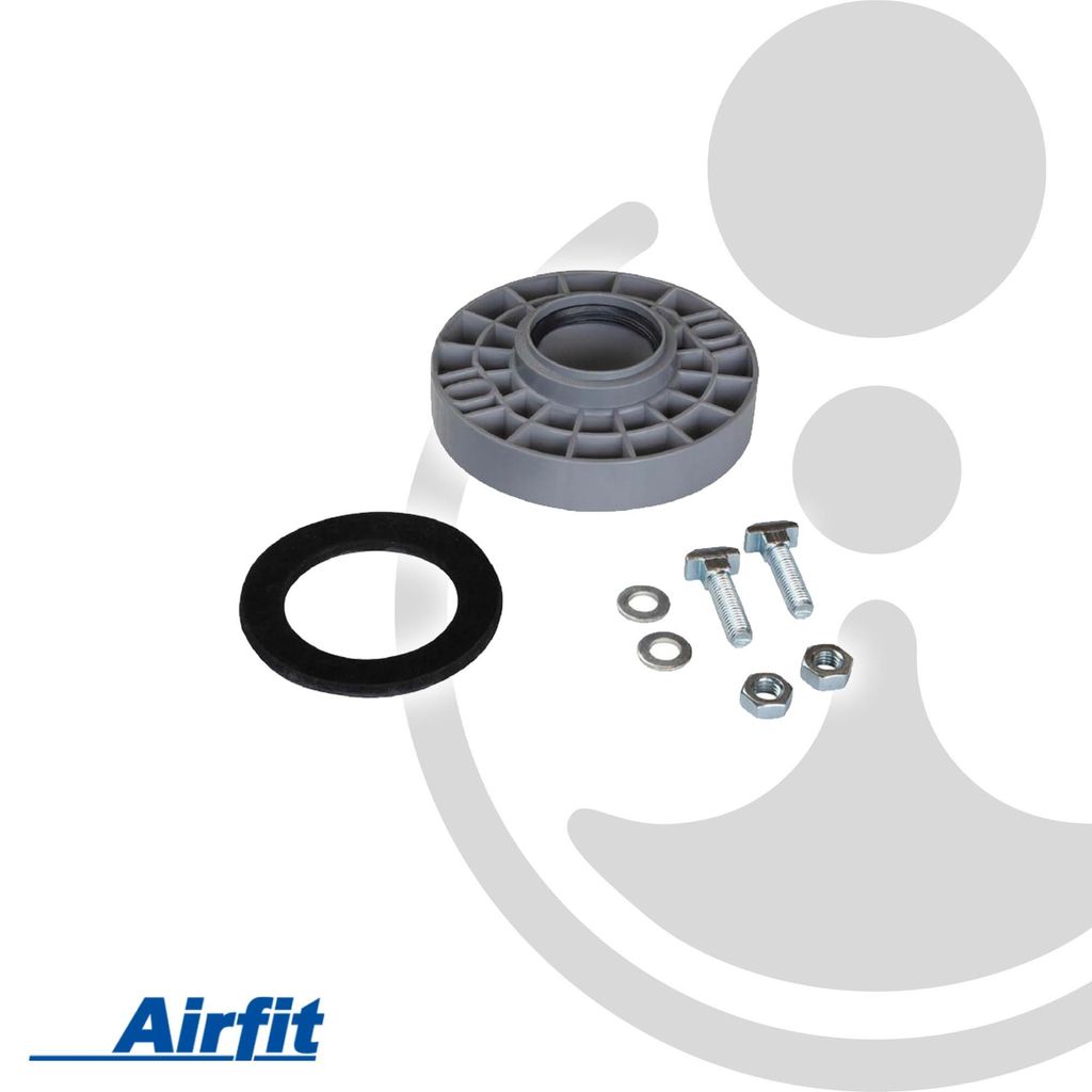 Airfit Flansch Adapter für Gussrohr 75mm zum Anschluss HT Produktbild 