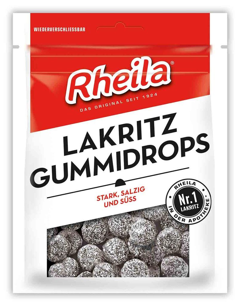 Caramelos masticables de regaliz Rheila, 90 g Imagen del producto 
