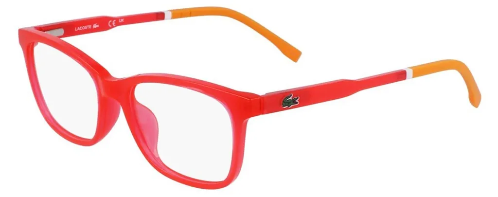 Lacoste L3648 CORAL lunettes junior en acétate résistant coloris corail