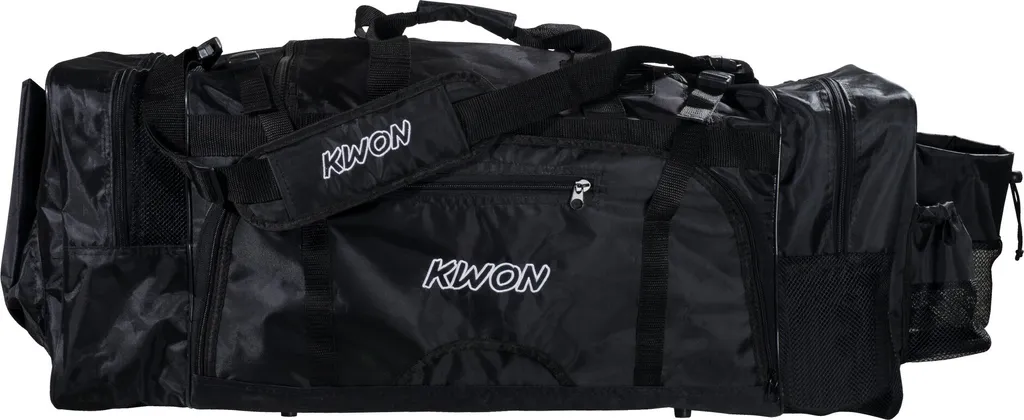 Sac TKD Evolution noir : sac de sport Taekwondo haute résistance 50L