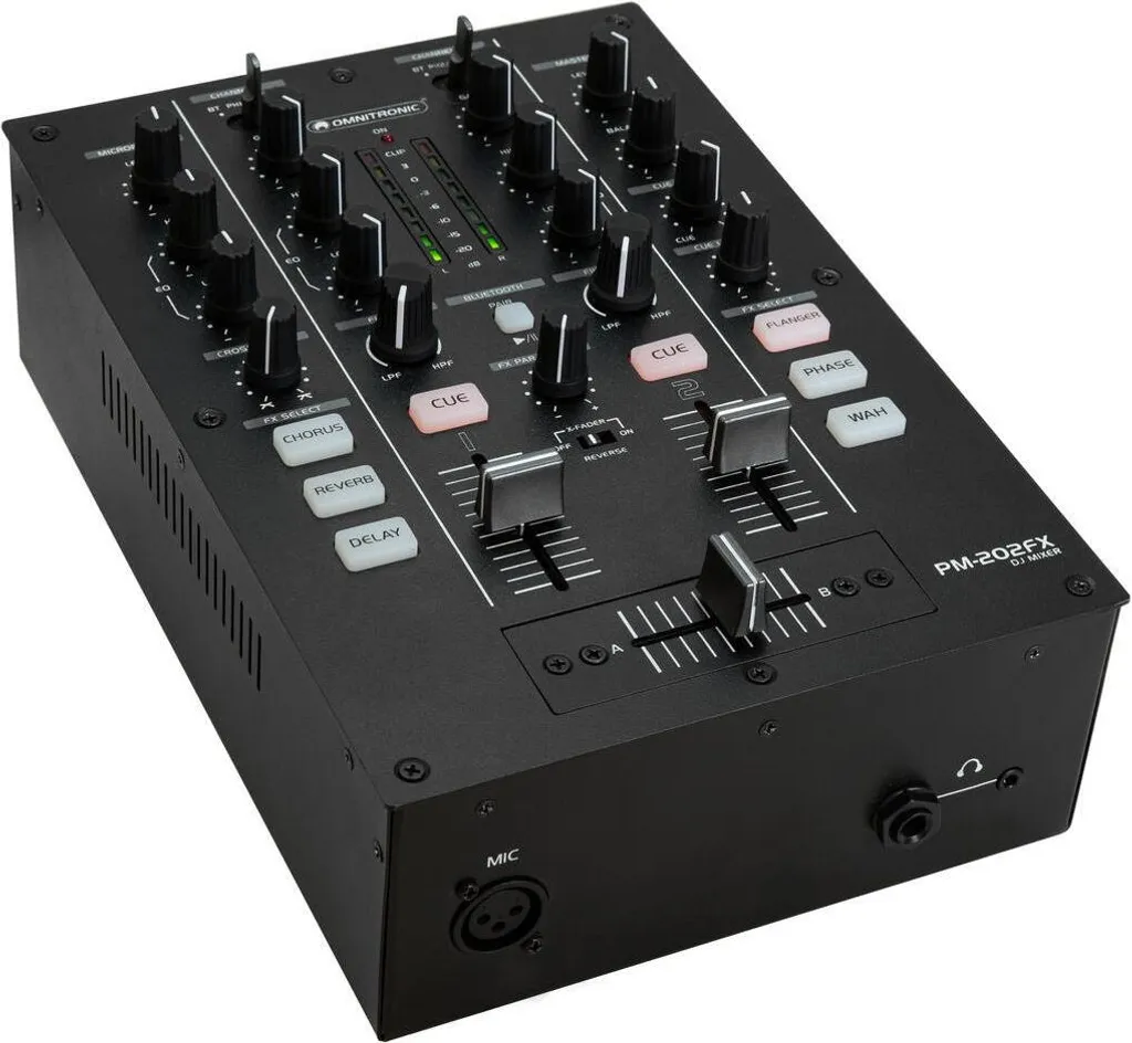 Table de mixage DJ OMNITRONIC PM-202FX Bluetooth 10006865