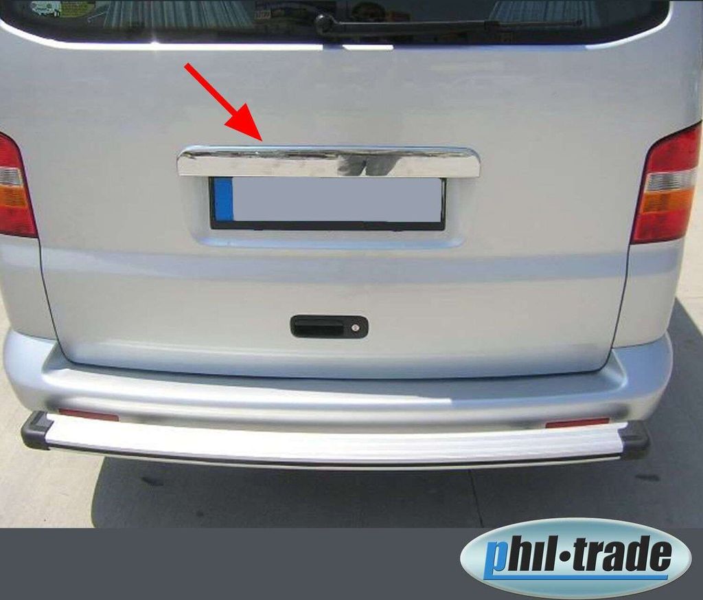 Do VW T5 TRANSPORTER CARAVELLE MULTIVAN, EDELSTAHL CHROM Zdjęcie produktu 