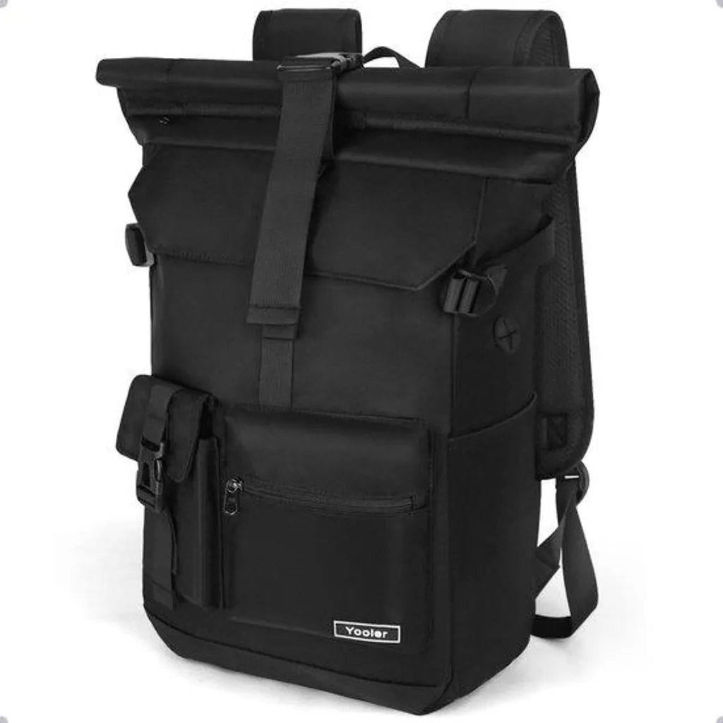 Sac à dos voyage 27 L noir idéal pour weekend et activités sportives