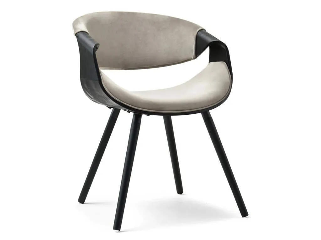 Offerta Sedia SAROLTA Design | Nero e Beige per la tua Cucina - 2