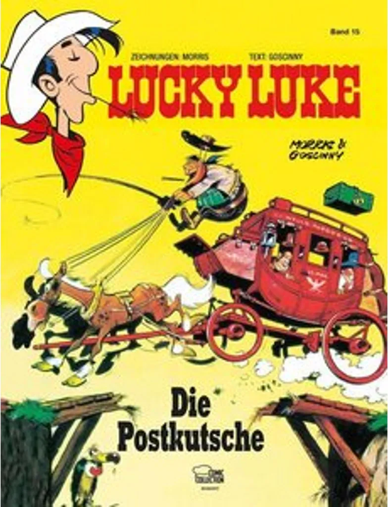 Lucky Luke 15 - La Diligence : BD indispensable, scénario Goscinny