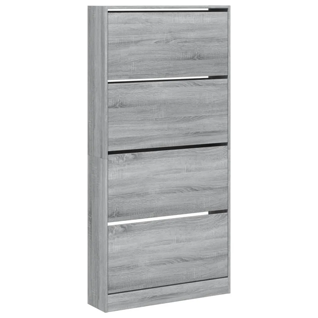 Offerta Scarpiera 4 Ante Grigio Sonoma 80x21x163,5 cm | Prezzo Shock