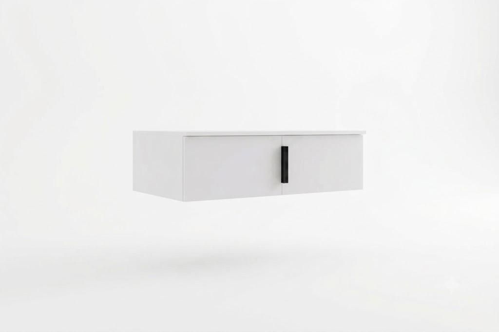 Florencja Aufsatzschrank - Weiß - 100 x 61 x 30 cm Produktbild 