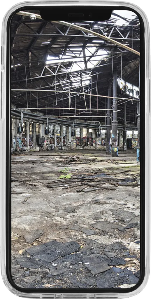 JT Berlin Pankow Clear Cover iPhone 12 / 12 Pro - Custodia Trasparente Anti-Shock