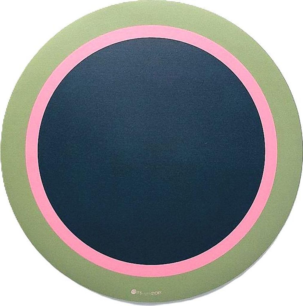 It’s a little story Milano - Runde Platzdeckchen Pistachio Ø 38 cm - Antiflecken recycelbares Material waschbar
