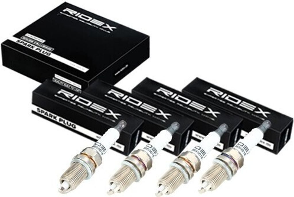 4x RIDEX Zündkerzen für VW Golf IV Schrägheck (1J1) 686S0065