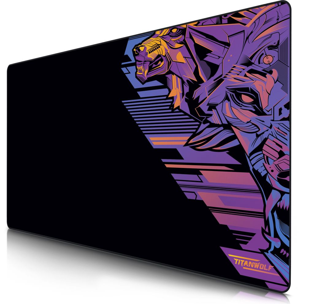 Tapis de souris Titanwolf Gaming, Tapis de souris XXXL Image du produit 