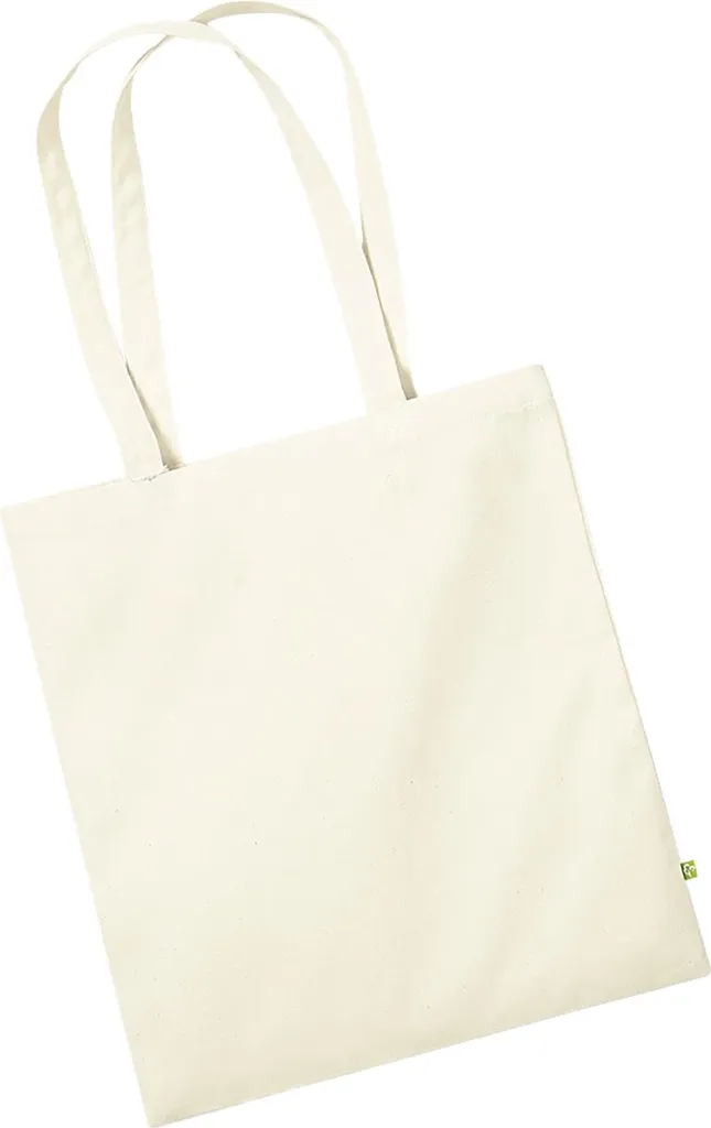 Shopper Cotone Organico Westford Mill EarthAware W801 PC6228 Naturale - 2