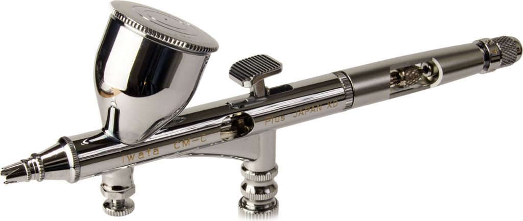 iwata Custom Micron 2 Serie CM-C2 PLUS Red Edition Airbrushpistole Airbrush Pistole Airbrush-City